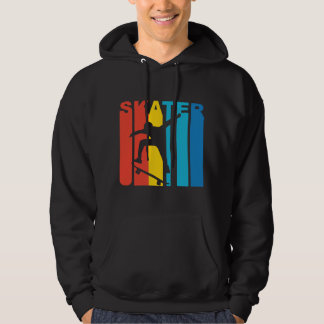 Skateboarder Skateboarder van Retro Style Hoodie