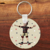 Skateboarder Sleutelhanger (Voorkant)