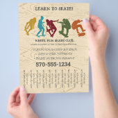 Skateboarders Graphic Custom Flyer (Hand)