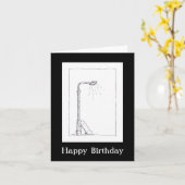 Skateboarders Verjaardag Kaart (Gele Bloem)