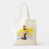 Skateboarding Guy Tote Bag (Achterkant)