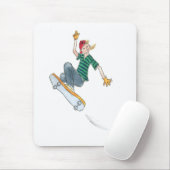 Skateboarding Mousepad Muismat (Met muis)