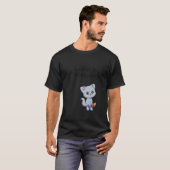 Skateboarding Skateboard Cat Go Skateboarding 1 T-shirt (Voorkant volledig)