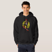 Skateboarding Skeleton Hoodie (Voorkant volledig)