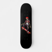 Skateboarding Skeleton Skateboard (Voorkant)