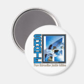 skateboardingbeest magneet (Voorkant / Achterkant)