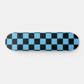 Skateboards Black en Blue Checker HAMbWG (Horizontaal)