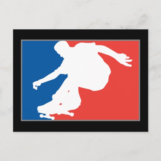 Skateboards briefkaart (Voorkant)