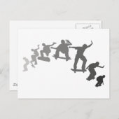 Skateboards  briefkaart (Voorkant / Achterkant)