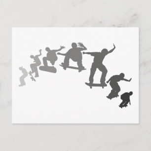 Skateboards briefkaart