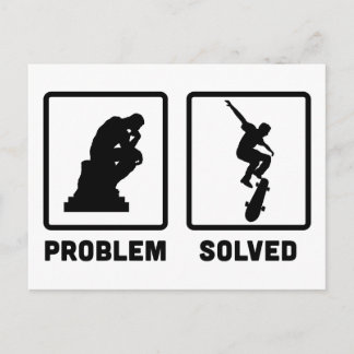 Skateboards  briefkaart