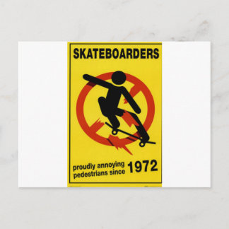 Skateboards  briefkaart