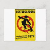 Skateboards briefkaart (Voorkant)