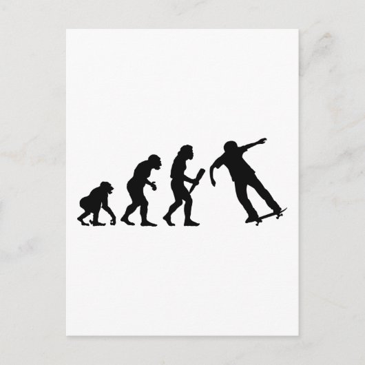 Skateboards briefkaart (Voorkant)