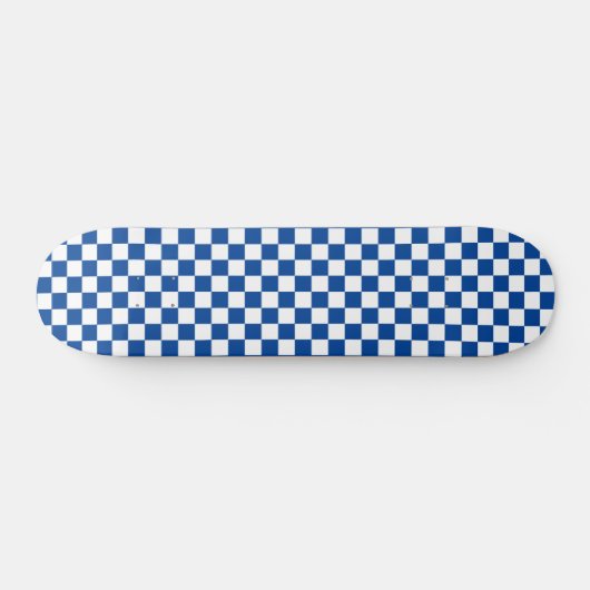 Skateboards Checker Pattern-zwart-wit (Horizontaal)