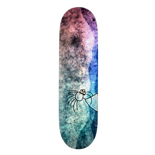 Skateboards Cutomisables Conseil fait sur commande de tour d'aquarelle