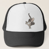 Skateboards ; Koel zwart Trucker Pet (Voorkant)