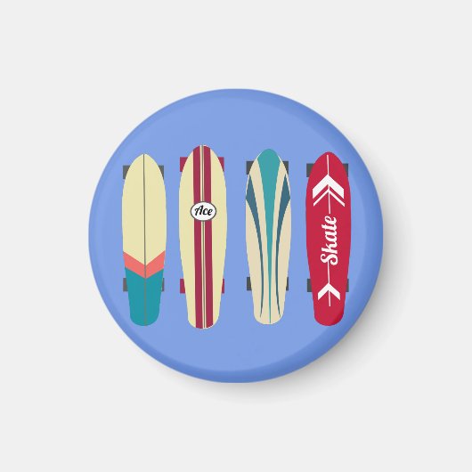  Skateboards Magneet (Voorkant)