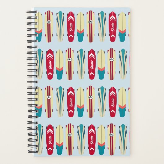 Skateboards Planner (Voorkant)