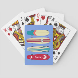 Skateboards Pokerkaarten