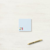 Skateboards Post-it® Notes (Op bureau)