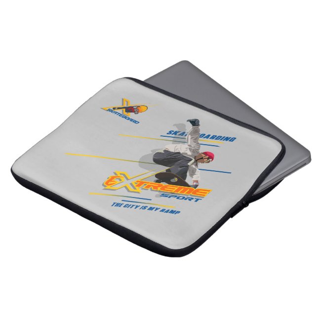 Skateboards | Sac à manches pour ordinateur portab (Devant haut)