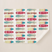 Skateboards Sherpa Deken (Voorkant (horizontaal))