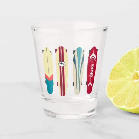  Skateboards Shot Glas (Voorkant)