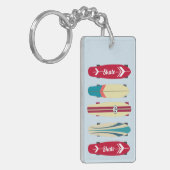 Skateboards Sleutelhanger (Voorkant Links)