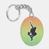 Skateboards  sleutelhanger (Voorkant Links)