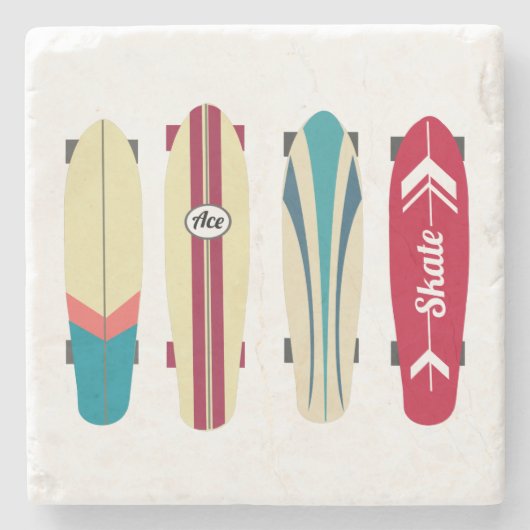 Skateboards Stenen Onderzetter (Voorkant)