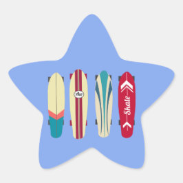 Skateboards Ster Sticker