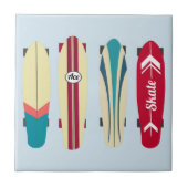 Skateboards Tegeltje (Voorkant)