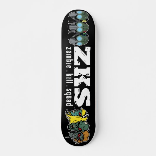 Skateboards van ZKSDeck (Voorkant)