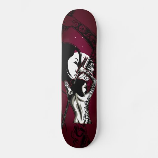 Skateboards Woman samouraïs (Voorkant)