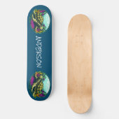 skateboardschildpad onder water skateboard (Voorkant)