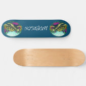 skateboardschildpad onder water skateboard (Horizontaal)