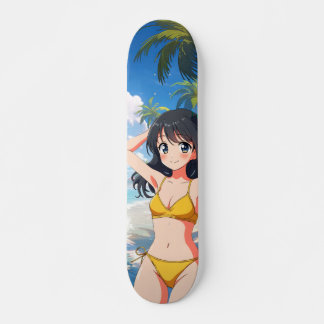 Skateboardstrand Anime Japans Skateboard