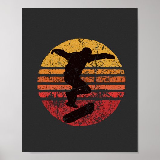Skateboat Poster (Voorkant)