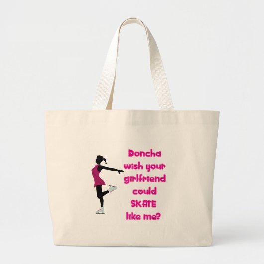 SkateChick Doncha Grote Tote Bag (Voorkant)
