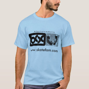 Skatefam.com - Door Dame-O 1st versie T-shirt