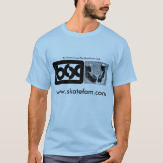 Skatefam.com - Door Dame-O 1st versie T-shirt