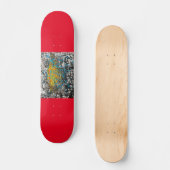 Skater Art aan boord Skateboard (Voorkant)