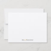 Skater Boy Gepersonaliseerd Flat Note-kaarten (roo Notitiekaartje (Achterkant)