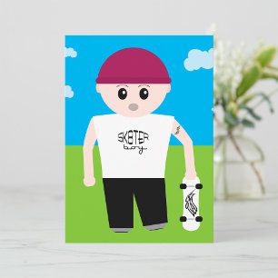 Skater Boy Kaart
