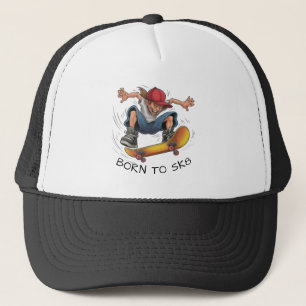 Skater Boy Skateboarden Pet