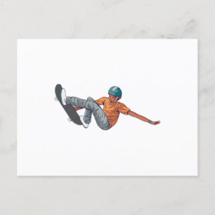 Skater Briefkaart