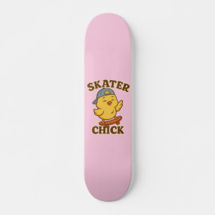 Skater Chick – Schattige Street Style T-shirt Skateboard
