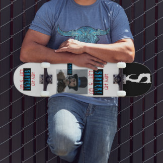 Skater! Company Shape Man Blue Skateboard