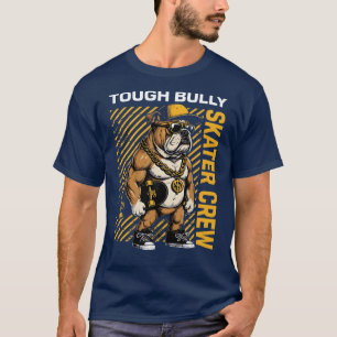Skater Crew – Stoere Bully Streetwear Bulldog Skat T-shirt